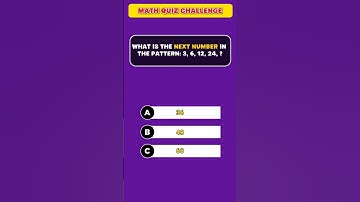 Maths Quiz Questions 🧠🤯 #quiz #shortvideo #trivia #mathematics #fyp #viralvideo