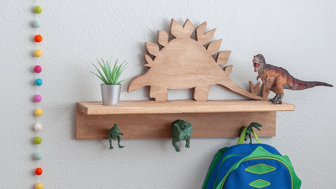 How To Make A Dinosaur Shelf Anika S Diy Life