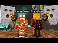 The New NETHER IS IMPOSSIBLE.. Ft. Lazarbeam (Nether Escape Part 3)