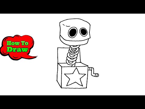 HOW TO DRAW Boxy Boo, Project Playtime ‎@amandadrawings en 2023