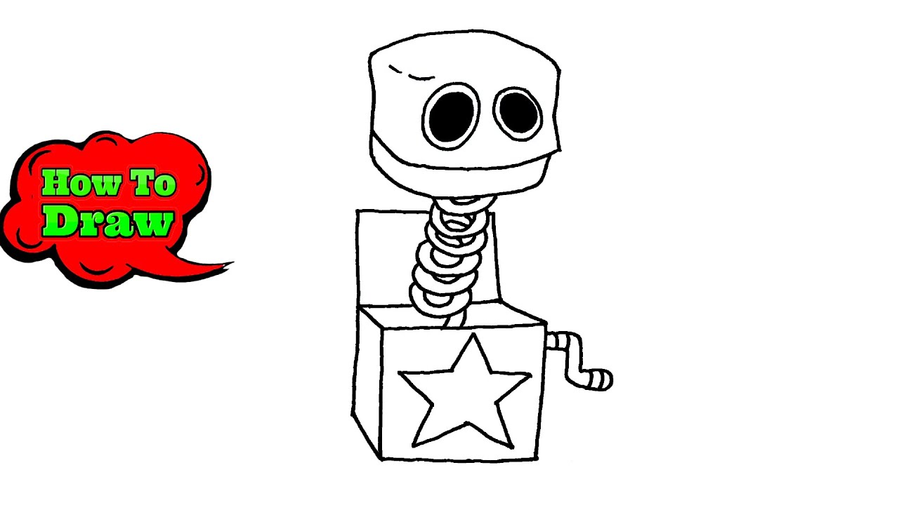 How To Draw Boxy Boo in the Box - Project: Playtime