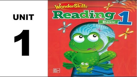 WONDERSKILLS READING BASIC 1 (UNIT 1)