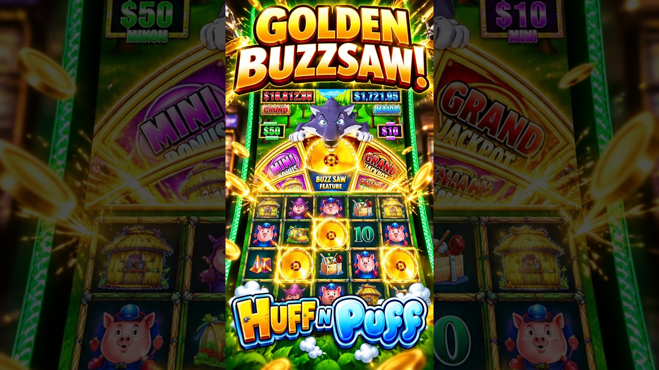 We got the Golden Buzzsaw on Huff n Even More Puff!