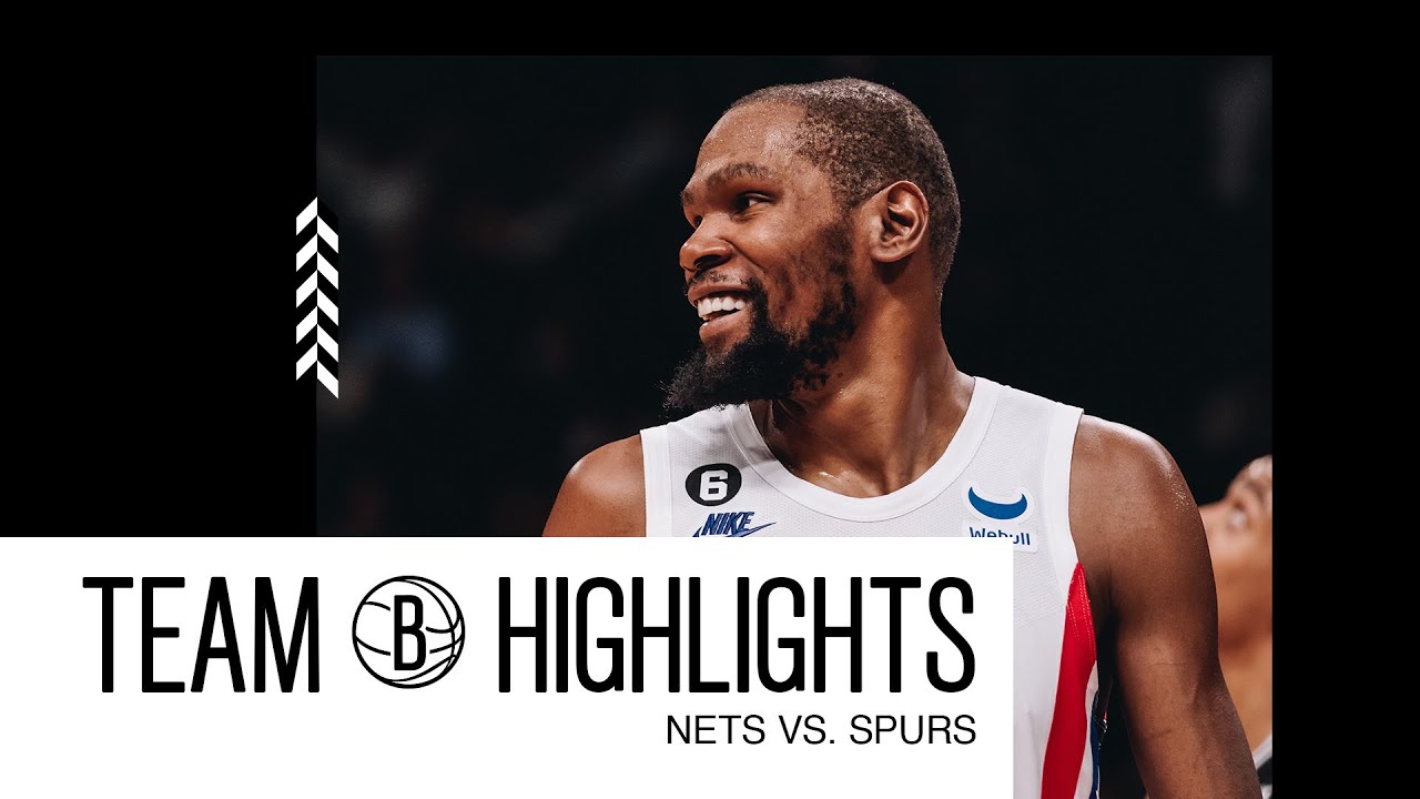Highlights Nets Extend Winning Streak to 12 Games with Win in Spurs