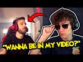 dani gets permission from big youtubers