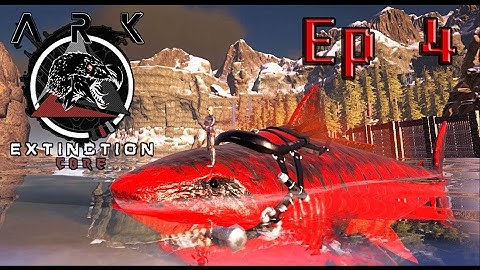 ARK: Extinction Core Ep. 4 | Alpha Hunting | Alpha Megalodon Tame