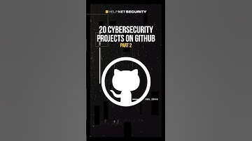 20 cybersecurity projects on GitHub - Part 2 #cybersecurity #whitepaper #shorts