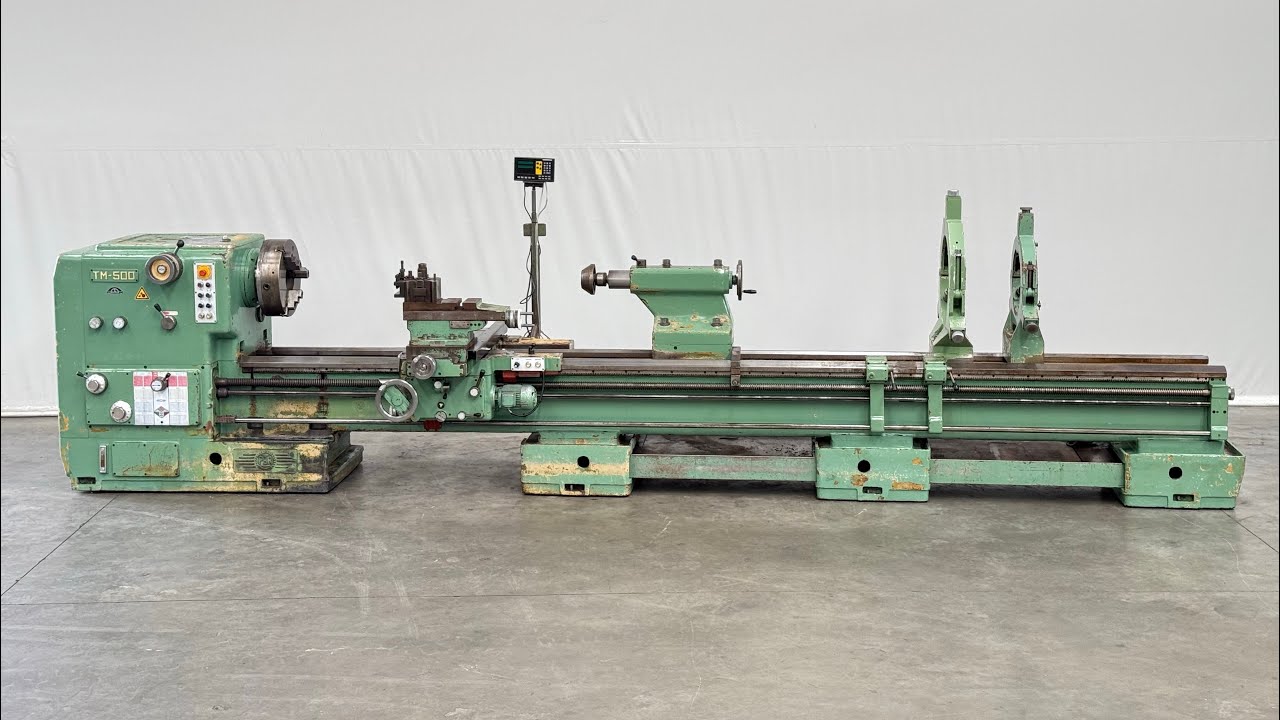PBR - TM-500 (D1026) Center lathe, Centerdraaibank