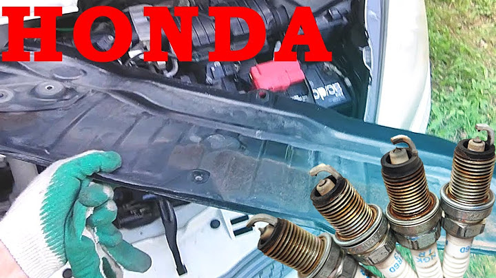 Замена свечей зажигания HONDA FIT / JAZZ | 2 ПОКОЛЕНИЕ | GE6 | L13A