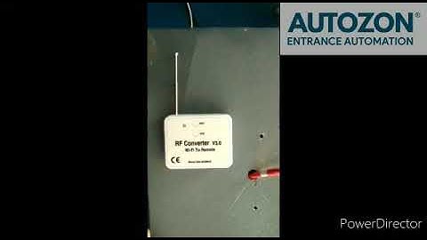 rf wifi converter configuration STEP 1