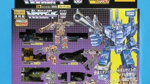 Transformers G1 Encore 16 Combaticons Review Part 2 of 2