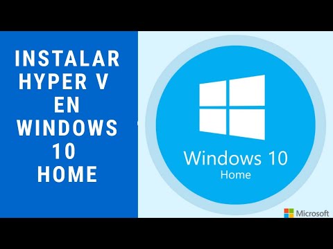 Video: ¿Hyper V está disponible en Windows 10 Home?