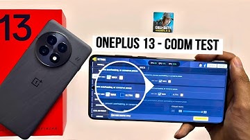 OnePlus 13 - 120FPS & MAX GRAPHICS COD Mobile Test With FPS Meter | Shocking Results 😱
