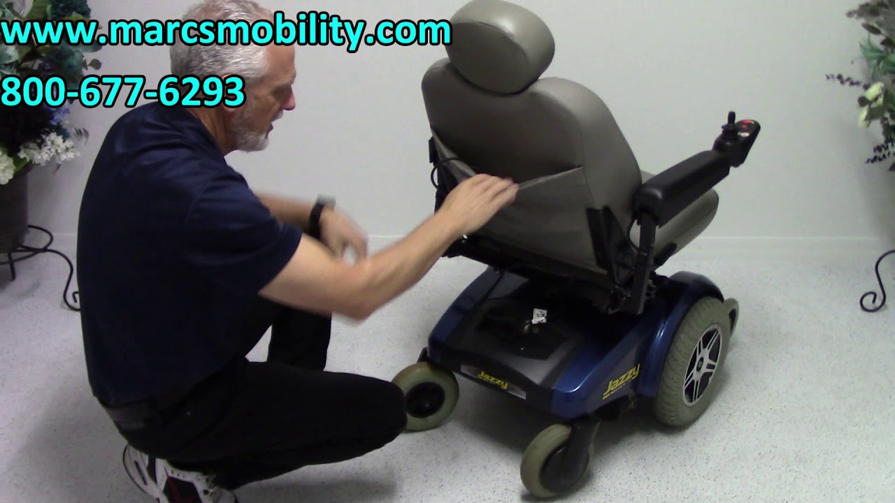 Jazzy Select 14 Wheelchair - Power Mobility Chair #2137 - YouTube