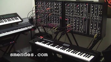 How to patch Analog Modular Synthesizers - Bagpipes - A basic patch for beginners