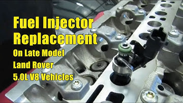 5.0L Fuel Injectors for Late Model Land Rover 5.0L V8 Vehicles