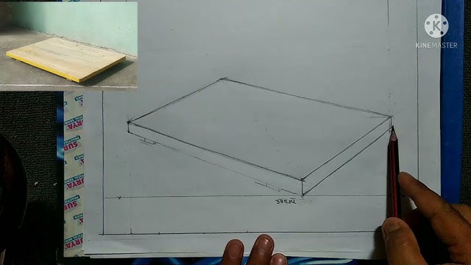 How to draw Drawing Board step by step, Drawing Board, srk drawings, srk  arts, srkarts