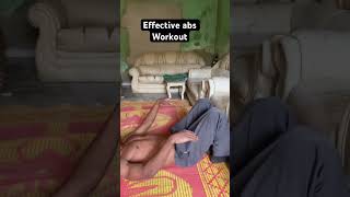 Effective abs workout, try this