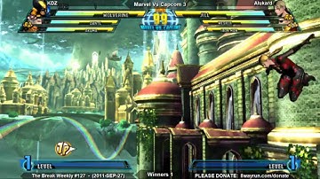 The Break Weekly #127 - MvC3 W1 - KDZ VS Alukard
