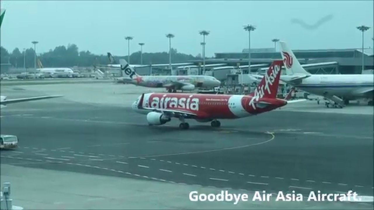 AirAsia Singapore to Langkawi Fight Report Part 1 - YouTube