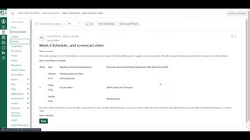 Com 102 Week 4 Screencast Video