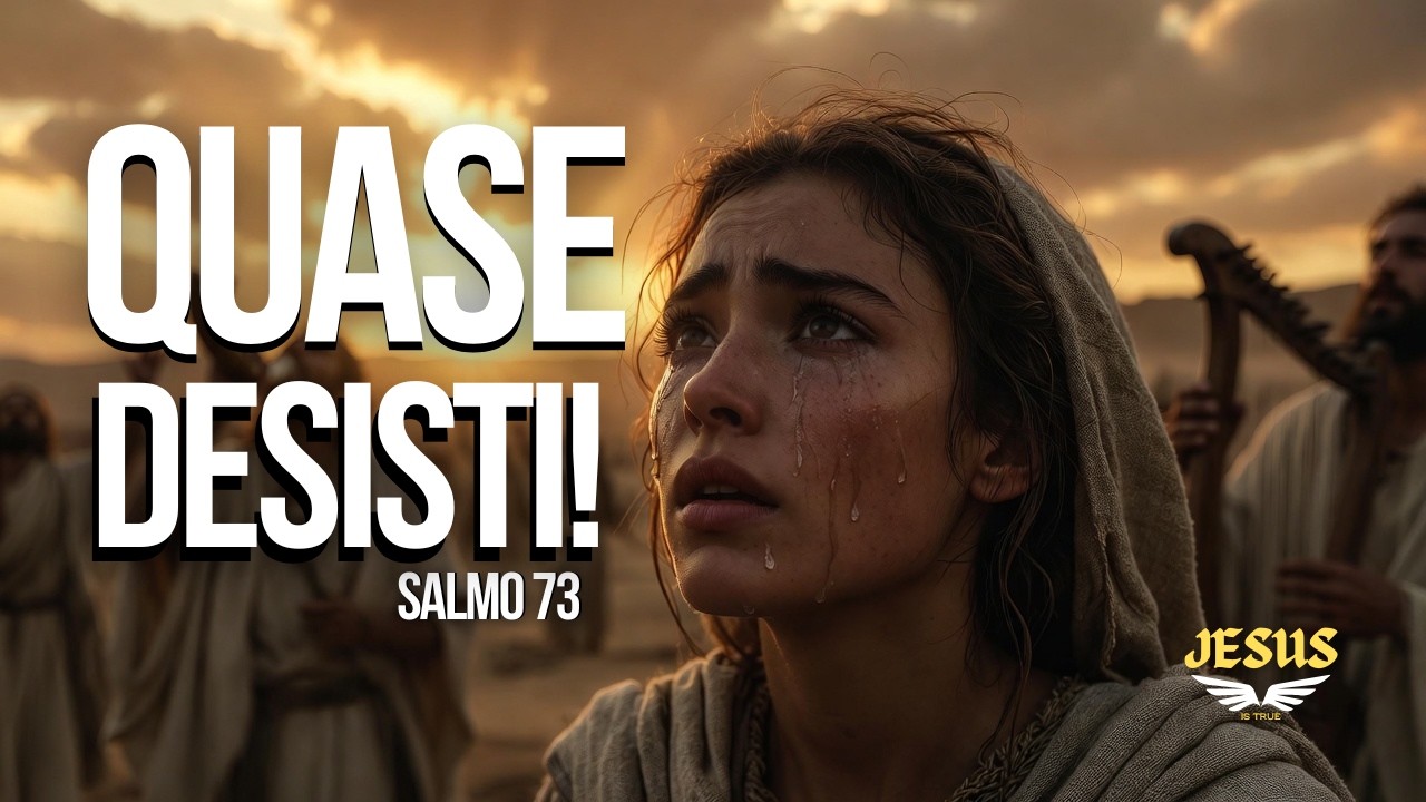 QUASE DESISTI! A canção baseada no Salmo 73 que vai restaurar sua alma