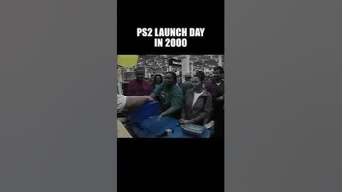 PS2 Launch Day