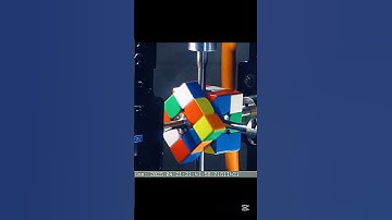 Rubik’s cube Solve by Robot 0.103 seconds World Record 😱 #rubikscube #worldrecord #robot #shorts