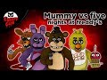 FIVE NIGHTS at FREDDY's vs LA MOMIA 😱 | Draw My Life