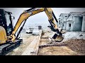 Subgrade &amp; slope fall driveways w/mini Excavator 