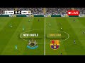 🔴LIVE || Newcastle United vs Barcelona - UEFA Champions League 2025 | PES 21 Simulation