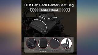 HUMUTA Center Seat Storage Bag for RZR//Polaris, 1 Pack, UTV Accessories Cab Pack review