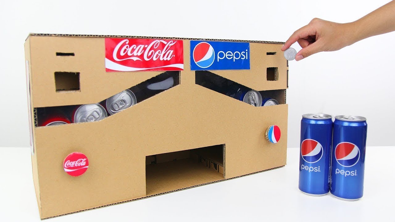 Comment faire un distributeur automatique de Pepsi Coca-Cola à