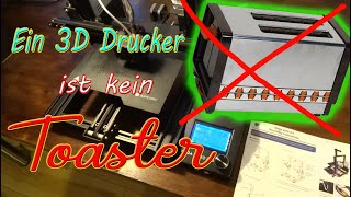 Ein 3D Drucker ist kein Toaster Anfängerprobleme druckt startet nicht SD Karte, G-Code ändern