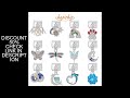 Hapiship 2025 New Moon Flower Heart Butterfly Italian Charm Fit 9mm Bracelet Stainless Steel Drop Sh