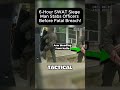 6-Hour SWAT Siege: Man Stabs Officers Before Fatal Breach! 🚨#viral #shorts #usa #bodycam #short