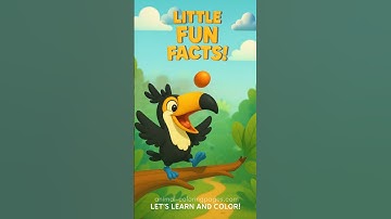 Toucans use their huge beaks to cool down! 🦜animal-coloringpages.com #toucan #animals #facts #learn