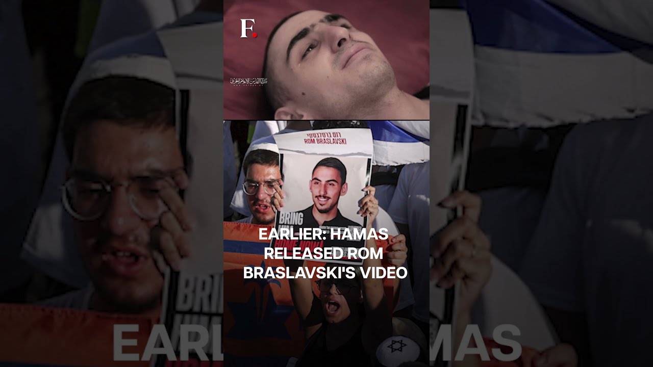 Hamas Releases Video Of An Israeli Hostage Subscribe To Firstpost N18G