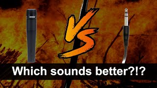 Mic vs Direct Input Sound Test