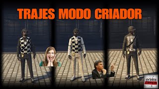 GTA5 ONLINE - TRAJE MODO CRIADOR BELOS MODELOS PS4 4K