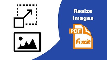 How to resize a pdf image for printing (Edit Image) in Foxit PDF Editor