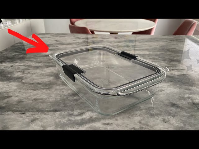 Rubbermaid Brilliance 3.2 Cup Food Storage Container 2-Pack Unboxing 