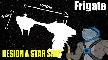 How to build an EPIC frigate (space engineers) Design a star ship #001
