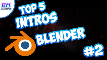 TOP 5 3D BLENDER INTRO TEMPLATES #2