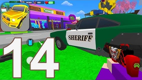 Gangs Wars: Pixel Shooter RP - Gameplay Walkthrough Part 14 - Pixel Police (Android, iOS)