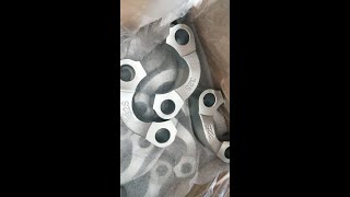 Split flanges purchased by Komatsu excavator distributors and Customers with maintenance needs