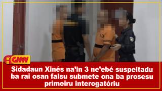Sidadaun Xins Nain 3 Neeb Suspeitadu Rai Osan Falsu Submete Ona Ba Prosesu Primeiru Interogatriu