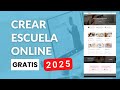 Crear Escuela Online Wordpress 2024 con Plugins Gratis