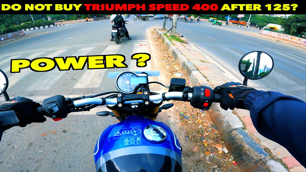 TRIUMPH SPEED 400 REVIEW | TRIUMPH BIKE | TRIUMPH TEST RIDE | TRIUMPH ...