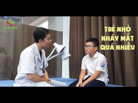 Trẻ nhỏ nháy mắt thường xuyên - Bậc phụ huynh lưu ý!!